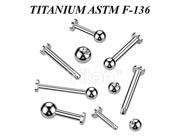Лабрет Titanium Labrets with Ball
