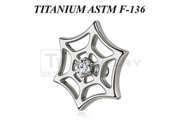 Накрутка из титана Ti Metal паутина