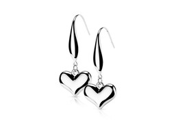 Серьги сердце