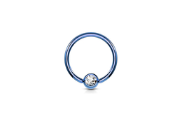 Кольцо со стразом