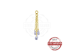 Подвеска Steel and Silver тройная цепочка Подвеска Steel and Silver тройная цепочка