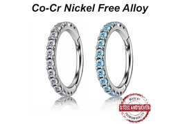 Кликер Steel and Silver с кристалами 1,75мм
