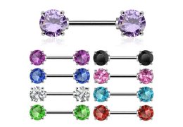 Украшение для груди с круглыми стразами