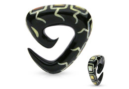 Спирали треугольные с перламутром