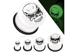 Плаги светящийся череп