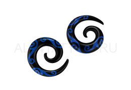 Спираль голубая волна
