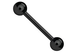 Штанга для языка Black electro