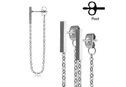 Серьги с цепочкой, пара Серьги с цепочкой, пара