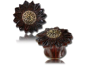 Плаги лучистый цветок, пара