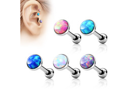 Микроштанга с опалом