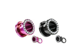 Тоннели кольцо из страз Тоннели кольцо из страз