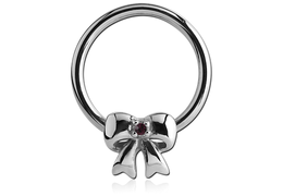 Кольцо бантик