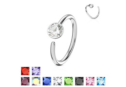 Кольцо раздвижное с кристаллом Кольцо раздвижное с кристаллом