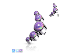 Кластер с пятью опалами