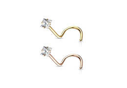 Нострил с квадратным кристаллом