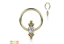 Кольцо с декоративным кластером Кольцо с декоративным кластером