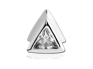 Плаги стальные с кристаллом