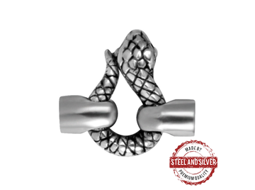 Коннектор для индастриала Steel and Silver змейка