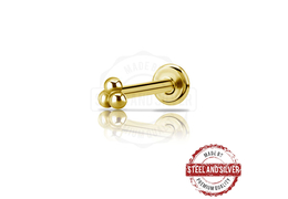 Лабрет Steel and Silver тринити голд