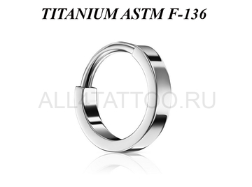 Кликер из титана Ti Metal нуар